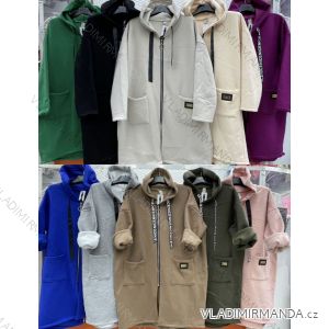 Women's Long Sleeve Shirt Dress (S/M ONE SIZE) ITALIAN FASHION IMWGM23447