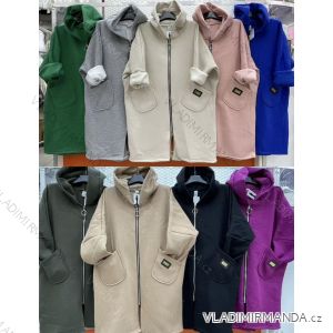 Women's Long Sleeve Shirt Dress (S/M ONE SIZE) ITALIAN FASHION IMWGM23447