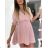 Women's Long Elegant Muslin Long Sleeve Dress (S/M ONE SIZE) ITALIAN FASHION IMWGB232515