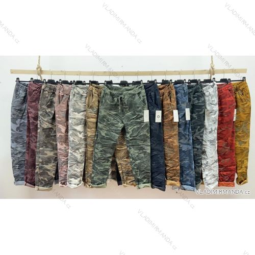 Women's long summer pants (S / M ONE SIZE) ITALIAN FASHION IMWG222474