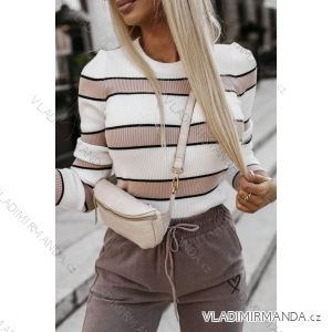 Women's Long Sleeve Sweater (S / M / L one size) ITALIAN FASHION IMWA214327