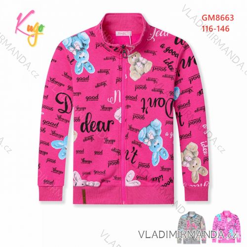 Girls 'and Girls' Sweatshirt (116-146) KUGO M6018
