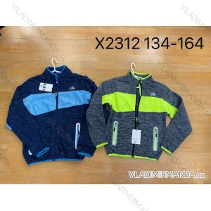 Junior boys' zip-up sweatshirt (134-164) SEASON SEZ22L-3371