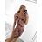 Women's Lace Cotton Short Sleeve Dress (S/M ONE SIZE) ITALIAN FASHION IMM23M7267