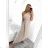 Women's long summer dress (uni s-m) ITALIAN FASHION IMM20119 S/M béžová