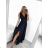 Women's long sleeveless formal dress (S/M/L ONE SIZE) ITALIAN FASHION IMS235192