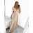 Women's long sleeveless formal dress (S/M/L ONE SIZE) ITALIAN FASHION IMS235192
