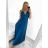 Women's long sleeveless party dress (S/M ONE SIZE) ITALIAN FASHION IM9235192/DU S/M beige
