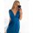 Women's long sleeveless party dress (S/M ONE SIZE) ITALIAN FASHION IM9235192/DU S/M beige