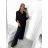 Women's Plus Size Long Pants and Long Sleeve Shirt Set (L/XL/2XL ONE SIZE) POLISH FASHION IMWT23BELLA/DU L/XL Beige