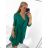 Women's Long Elegant Muslin Long Sleeve Dress (S/M ONE SIZE) ITALIAN FASHION IMWGB232515