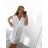 Women's Long Elegant Muslin Long Sleeve Dress (S/M ONE SIZE) ITALIAN FASHION IMWGB232515