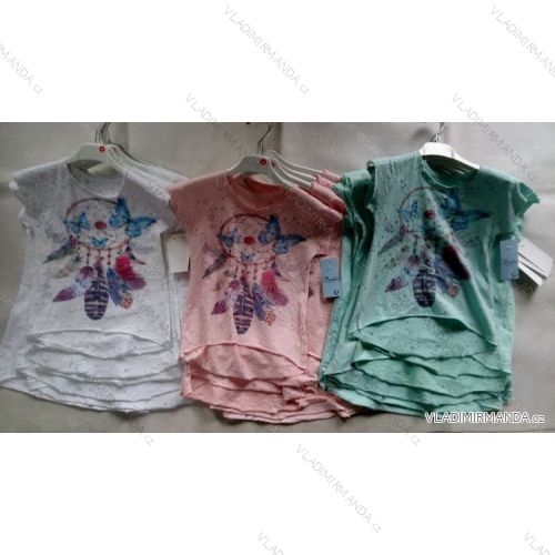 T-shirt short sleeve teen girl (4-14 years old) ITALIAN MOTHER 589IMM
