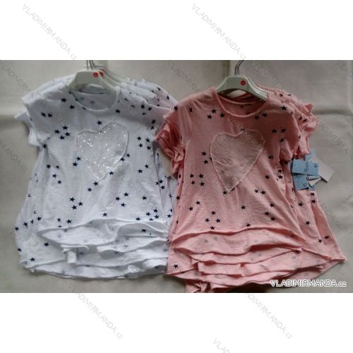 T-shirt short sleeve baby teen girl (4-14 years) ITALIAN MLADA Fashion 0013IMM