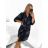 Women's Short Sleeve Shirt Dress (S / M ONE SIZE) ITALIAN FASHION IM422633
