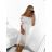 Women's strapless dress (uni sl) ITALIAN MODA IM420809 L/XL white