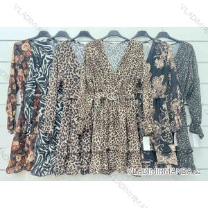 Women's Summer Chiffon Long Sleeve Dress (S/M ONE SIZE) ITALIAN FASHION IMWP233013