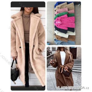Women's Fluffy Long Sleeve Coat (SL) ITALIAN FASHION IMWL22047