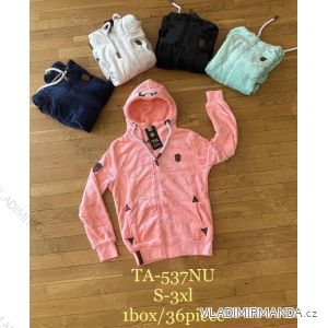 Women's long sleeve zip-up hoodie (S-3XL) TA FASHION TAF23TA-537NU