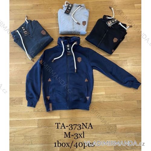 Men's Long Sleeve Zip Hoodie (M-3XL) TA FASHION TAF23TA-373NA