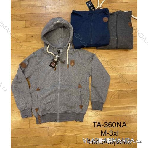 Men's Long Sleeve Zip Hoodie (M-3XL) TA FASHION TAF23TA-360NA