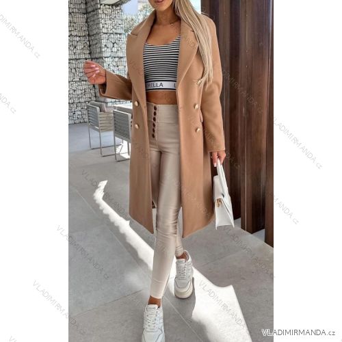 Women's Long Sleeve Coat (S/M ONE SIZE) ITALIAN FASHION IMWE233027