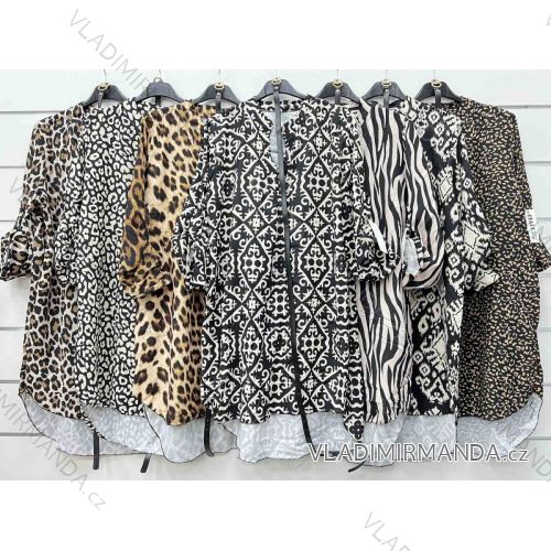 Women's Summer Chiffon Long Sleeve Dress (S/M ONE SIZE) ITALIAN FASHION IMWP233018