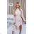 Women's Long Stretch Sleeveless Summer Dress (S / M / L ONE SIZE) ITALIAN FASHION IMWC222492