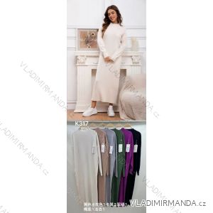 Women's Long Stretch Sleeveless Summer Dress (S / M / L ONE SIZE) ITALIAN FASHION IMWC222492