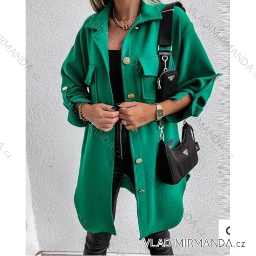 Women's Long Sleeve Coat (S/M ONE SIZE) ITALIAN FASHION IMWE233027