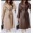 Women's Long Sleeve Coat (S/M ONE SIZE) ITALIAN FASHION IMWE233027