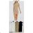 Dress with 3/4-sleeve ladies pocket (uni sl) ITALIAN Fashion IM3181746 S/M white