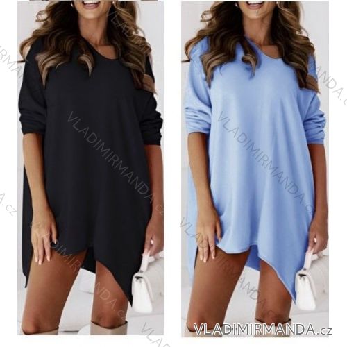 Women's Oversize Long Sleeve Dress (S/M ONE SIZE) ITALIAN FASHION IMWB23193