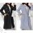 Women's Fluffy Coat (S/M ONE SIZE) ITALIAN FASHION IMWB23539