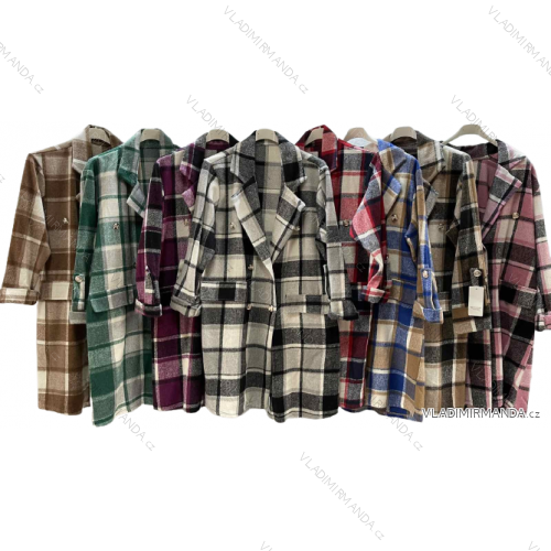 Women's Plus Size Long Sleeve Coat (3XL/4XL ONE SIZE) ITALIAN FASHION IMWQ233045