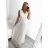 Women's Long Casual Elegant Sleeveless Dress (S/M ONE SIZE) ITALIAN FASHION IMPSH233584/DU khaki