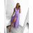Women's Long Party Elegant Sleeveless Dress (S/M ONE SIZE) ITALIAN FASHION IMPSH223598/DU Red