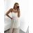 Elegant formal dress with straps for women (S / M ONE SIZE) ITALIAN FASHION IM321576