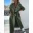 Women's Button Down Fluffy Coat (S/M/L ONE SIZE) ITALIAN FASHION IMD22962
