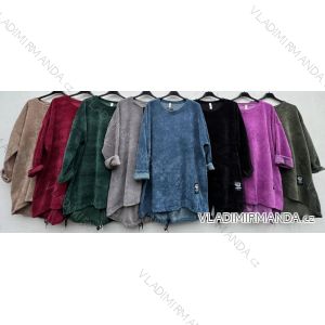 Women's Plus Size Long Sleeve Dress (L/XLONE SIZE) ITALIAN FASHION IMD23697
