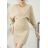 Elegant mini strapless dress for women (S / M ONE SIZE) ITALIAN FASHION IMWD221538