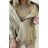 Women's Long Sleeve Warm Hoodie (S/M ONE SIZE) ITALIAN FASHION IMWAD233677