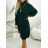 Women's Long Sleeve Sweater (S/M ONE SIZE) ITALIAN FASHION IMWAD232792