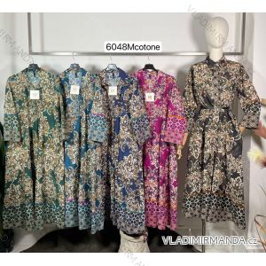 Dress with 3/4-sleeve ladies pocket (uni sl) ITALIAN Fashion IMWD20527
