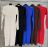 Women's Long Sleeve Hoodie Dress (S / M ONE SIZE) ITALIAN FASHION IMWA216095