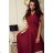 Women's long party short sleeve dress (36-56) POLISH FASHION PMLMR23AFRODYTA-6