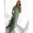 Women's Long Elegant Sleeveless Dress (S/M ONE SIZE) ITALIAN FASHION IMM23HG5631