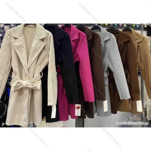 Women's Long Sleeve Coat (S/M ONE SIZE) ITALIAN FASHION IMWE233027