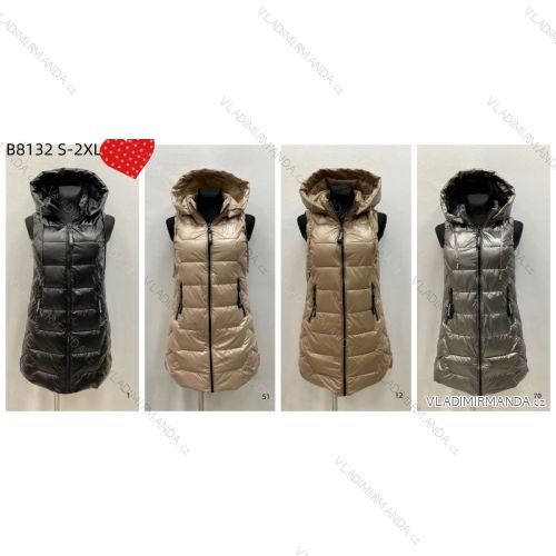 Women's autumn jacket with hood (L / XL ONE SIZE) ITALIAN FASHION IMWD217136