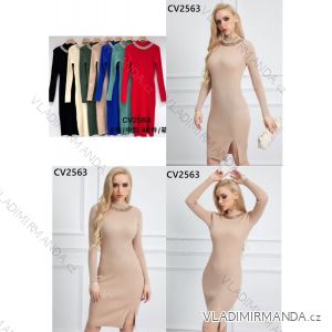 Women's Short Sleeve Shirt Dress (S / M ONE SIZE) ITALIAN FASHION IM422633